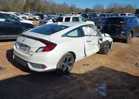 2017 Honda Civic Touring from USA, damaged, VIN 2HGFC3B9XHH359766